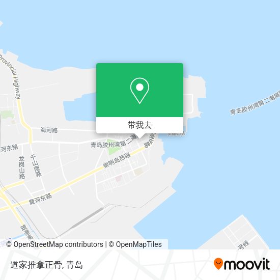 道家推拿正骨地图