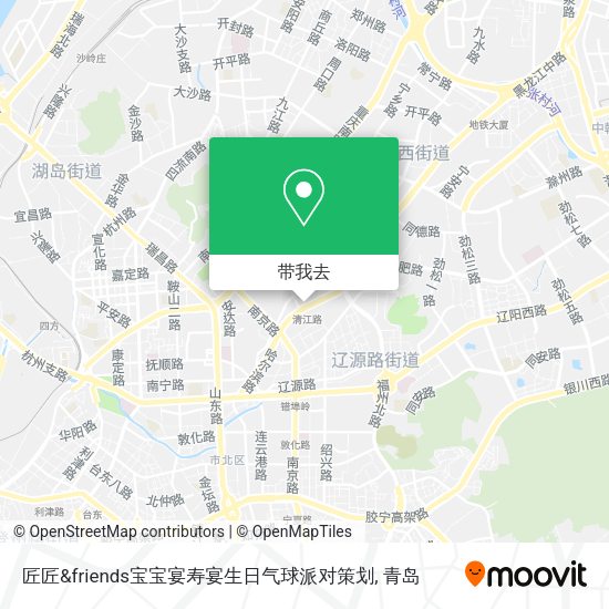匠匠&friends宝宝宴寿宴生日气球派对策划地图