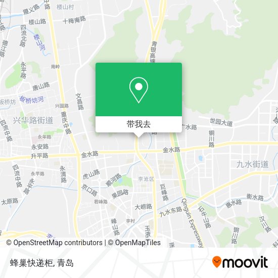 蜂巢快递柜地图