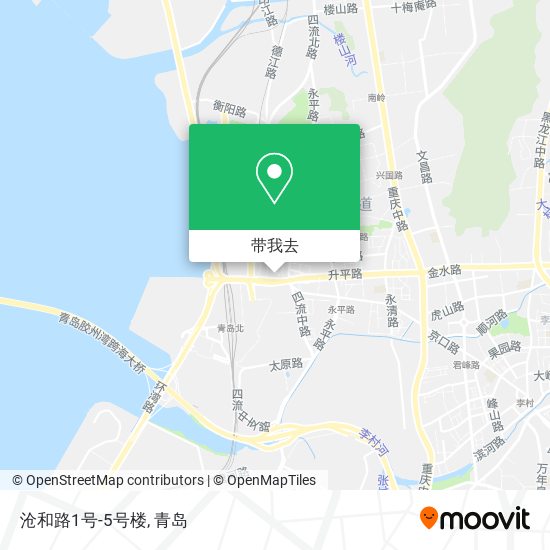 沧和路1号-5号楼地图