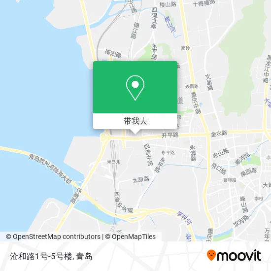 沧和路1号-5号楼地图