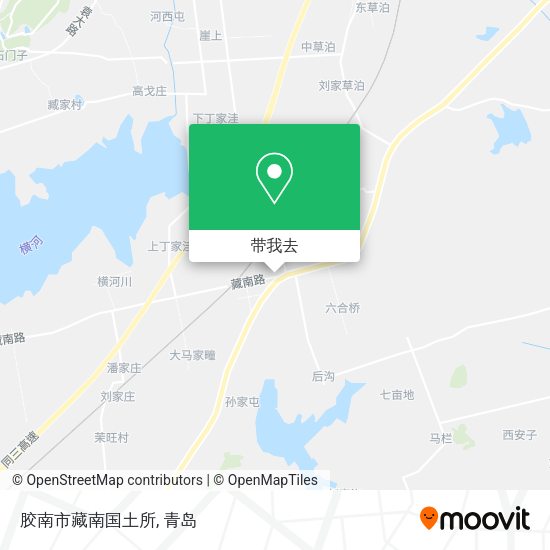 胶南市藏南国土所地图
