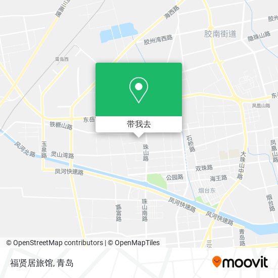 福贤居旅馆地图