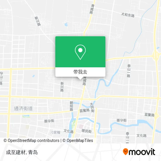 成至建材地图