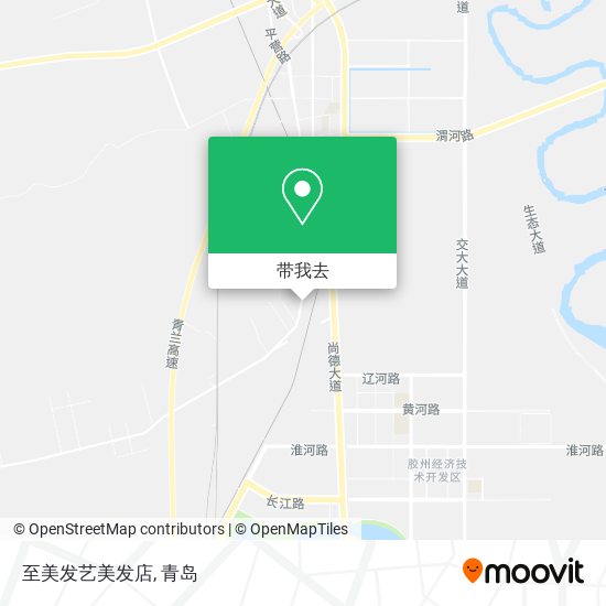 至美发艺美发店地图