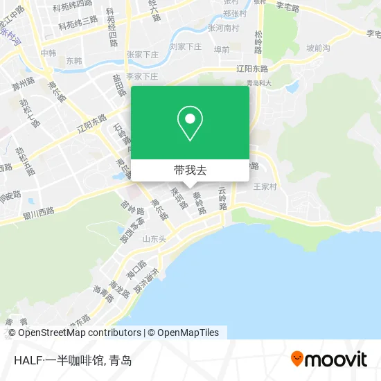 HALF·一半咖啡馆地图