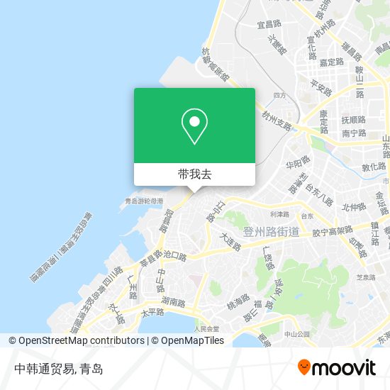 中韩通贸易地图