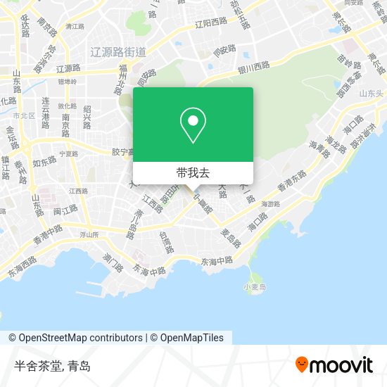 半舍茶堂地图