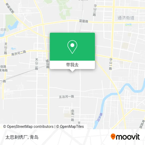 太思刺绣厂地图