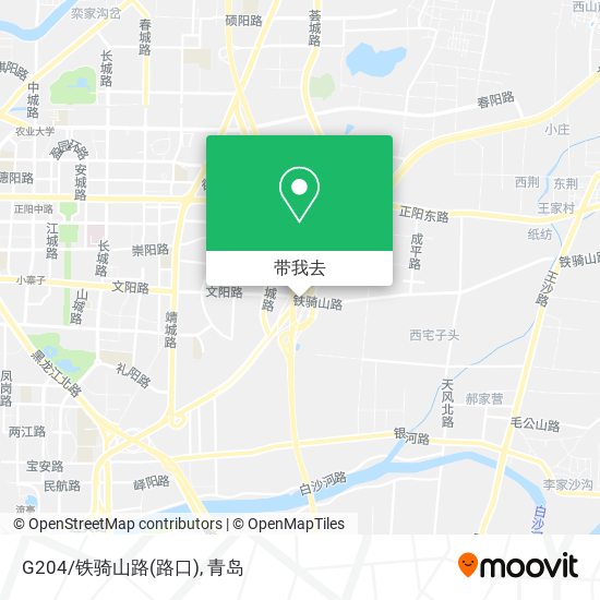 G204/铁骑山路(路口)地图