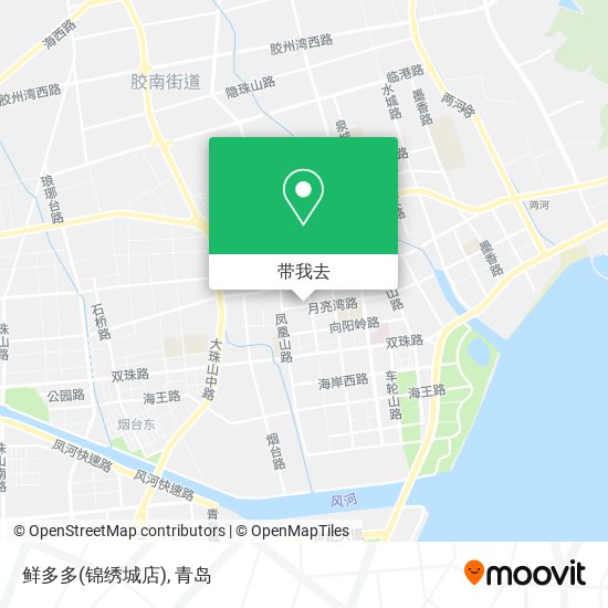 鲜多多(锦绣城店)地图