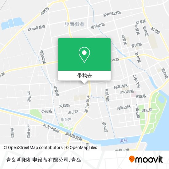 青岛明阳机电设备有限公司地图