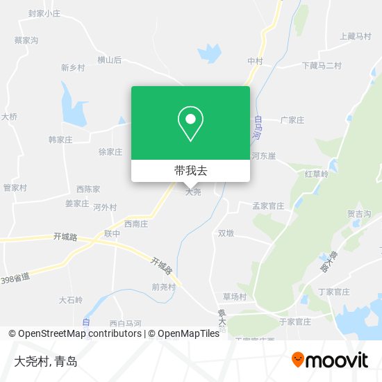 大尧村地图