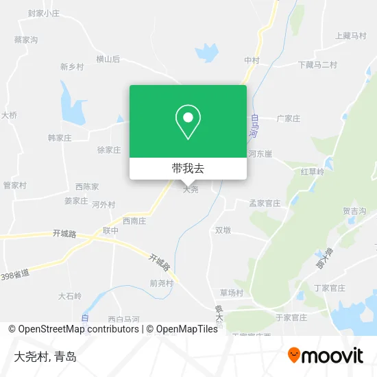 大尧村地图