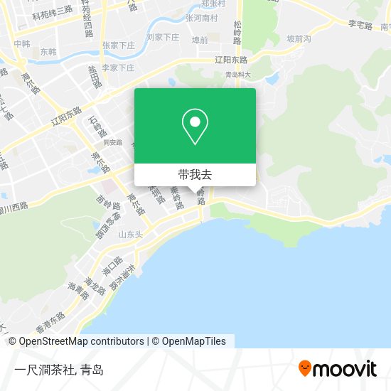 一尺澗茶社地图