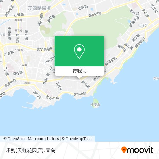 乐购(天虹花园店)地图