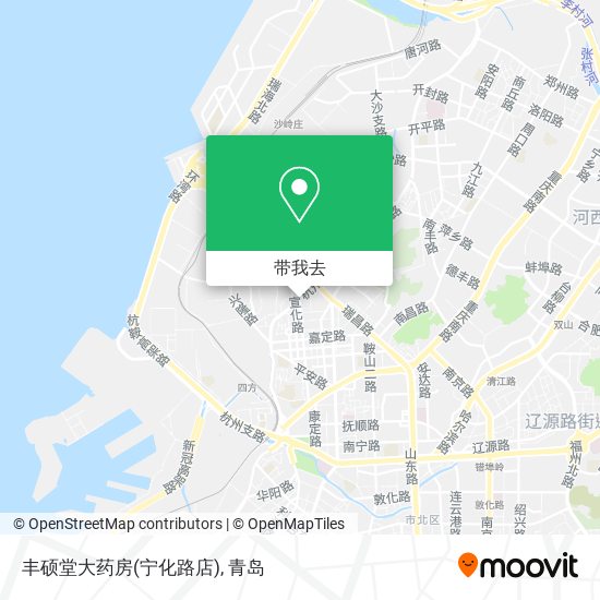 丰硕堂大药房(宁化路店)地图