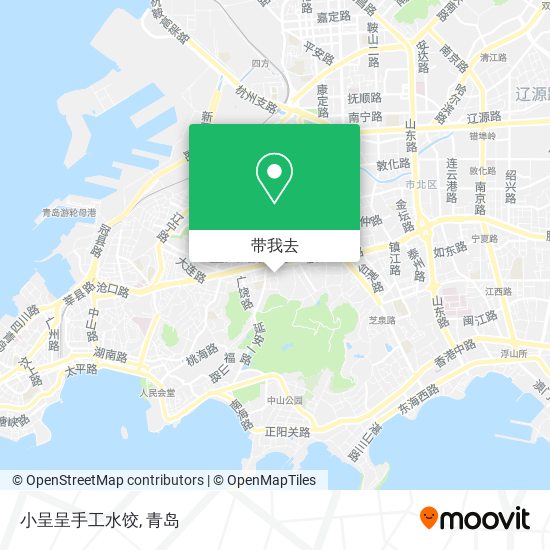 小呈呈手工水饺地图