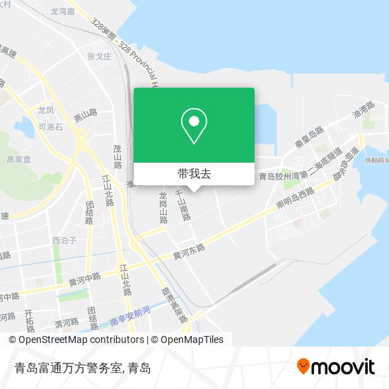 青岛富通万方警务室地图