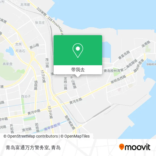 青岛富通万方警务室地图