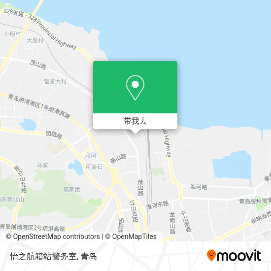 怡之航箱站警务室地图