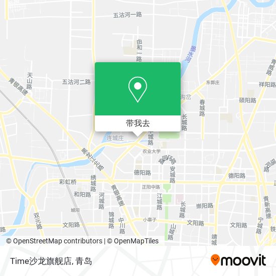 Time沙龙旗舰店地图