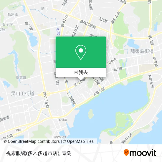 视康眼镜(多木多超市店)地图