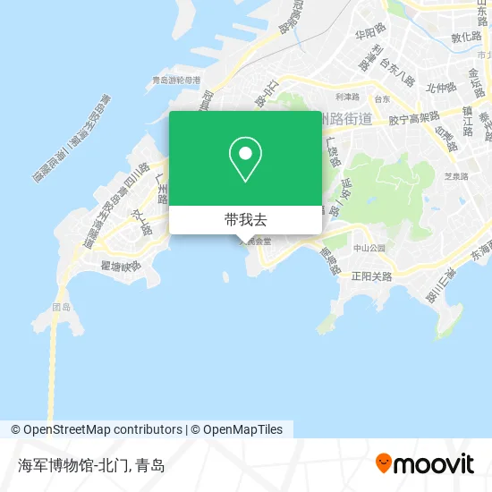海军博物馆-北门地图