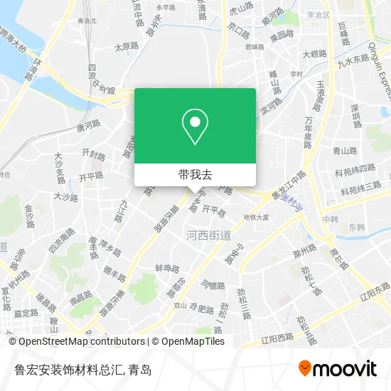鲁宏安装饰材料总汇地图