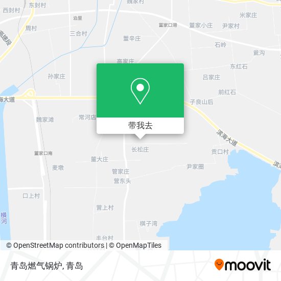 青岛燃气锅炉地图