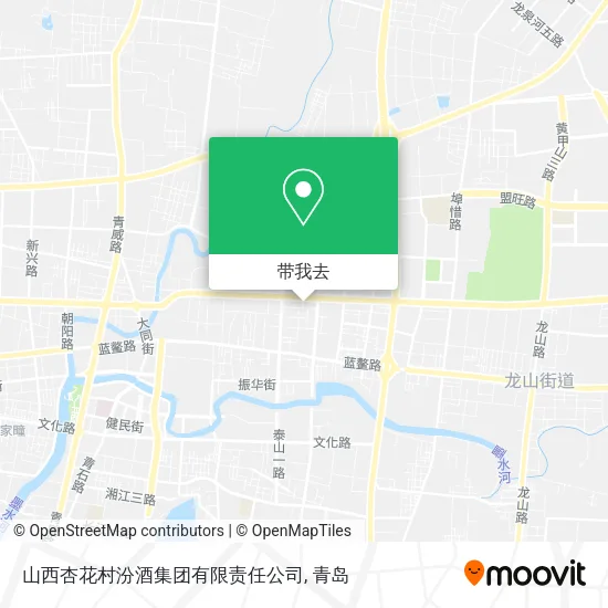 山西杏花村汾酒集团有限责任公司地图