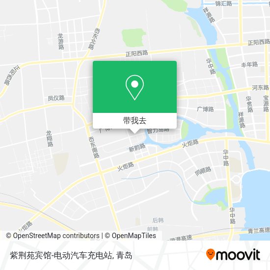 紫荆苑宾馆-电动汽车充电站地图