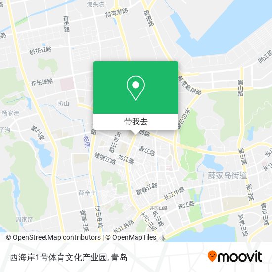 西海岸1号体育文化产业园地图