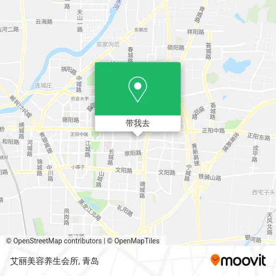艾丽美容养生会所地图
