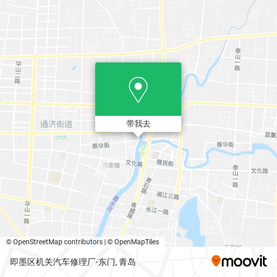 即墨区机关汽车修理厂-东门地图