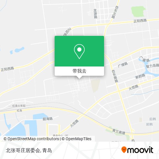 北张哥庄居委会地图