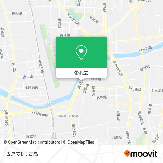 青岛安时地图