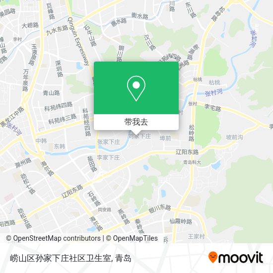 崂山区孙家下庄社区卫生室地图