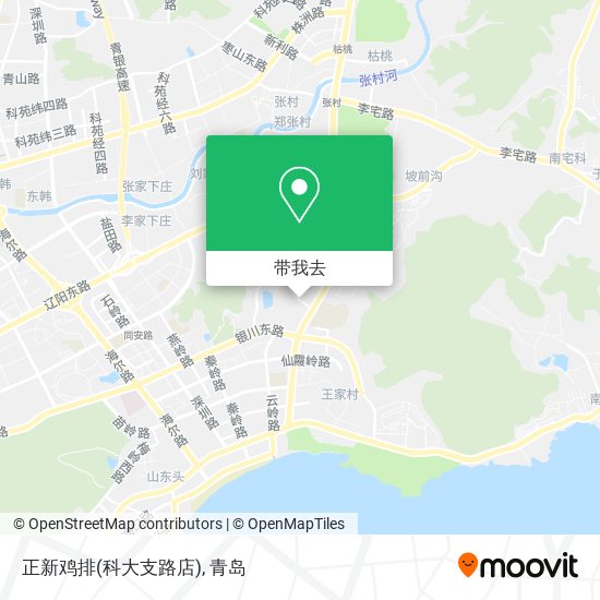 正新鸡排(科大支路店)地图