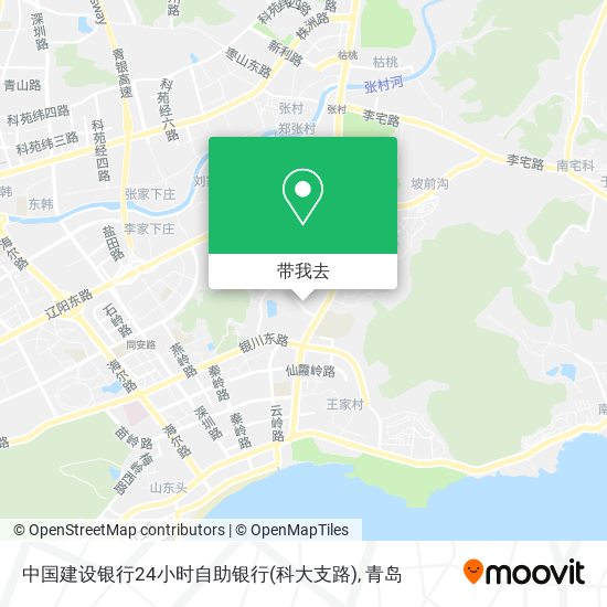 中国建设银行24小时自助银行(科大支路)地图