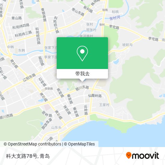 科大支路78号地图