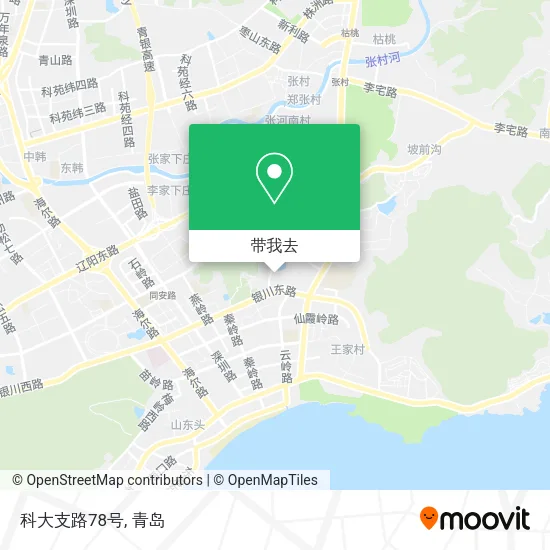 科大支路78号地图