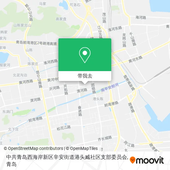 中共青岛西海岸新区辛安街道港头臧社区支部委员会地图