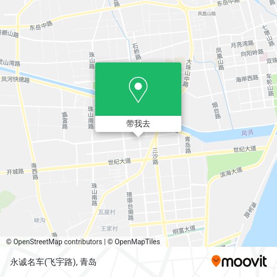 永诚名车(飞宇路)地图