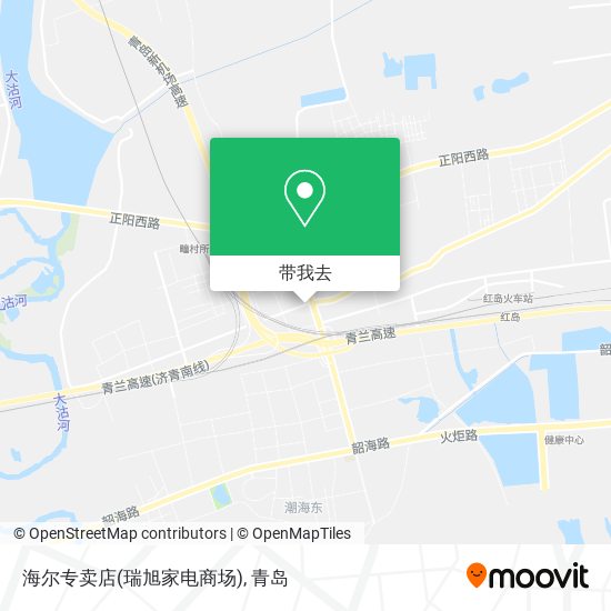 海尔专卖店(瑞旭家电商场)地图