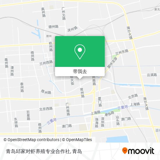 青岛邱家对虾养殖专业合作社地图