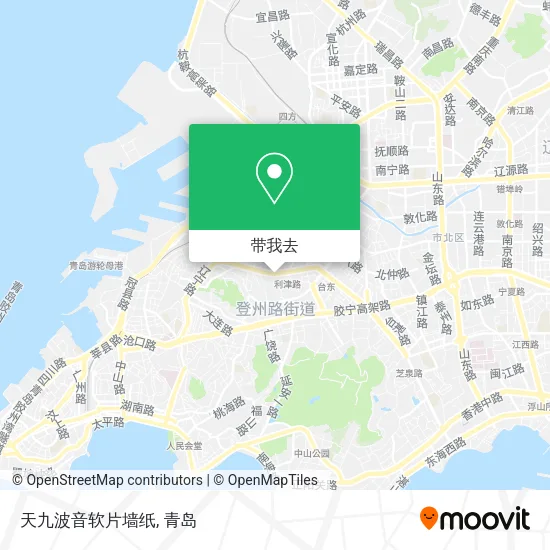 天九波音软片墙纸地图