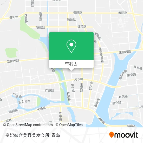 皇妃御宫美容美发会所地图