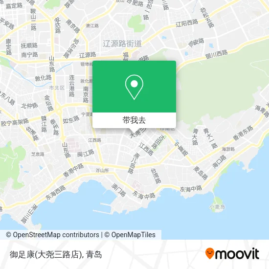 御足康(大尧三路店)地图