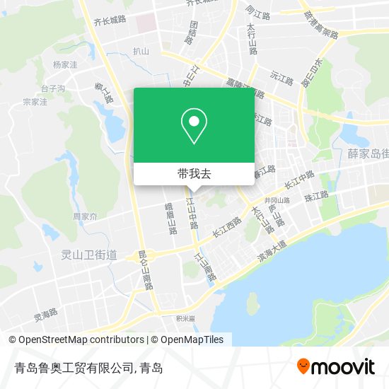青岛鲁奥工贸有限公司地图